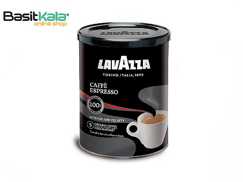 پودر قهوه اسپرسو 250‌ گرمی لاواتزا فلزیlavazza torino caffe espersso