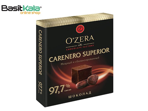 شکلات تلخ 97.7% کارنرو سوپریر اوزرا O’Zera Carenero Superior