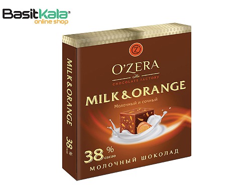 شکلات شیری و پرتقالی 38% اوزرا O’Zera 