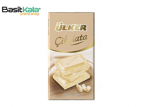 تابلت شکلات سفید 80 گرمی اولکر Ulker