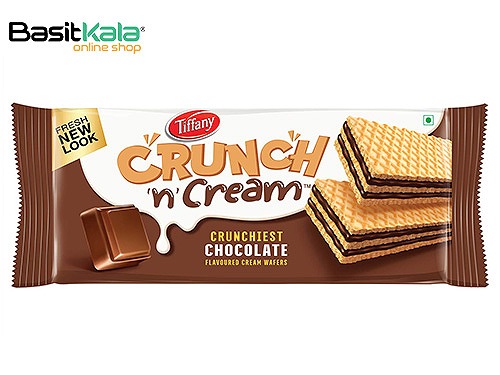 ویفر شکلاتی 153 گرمی کرانچ تیفانی  TIFFANY Crunch n Cream