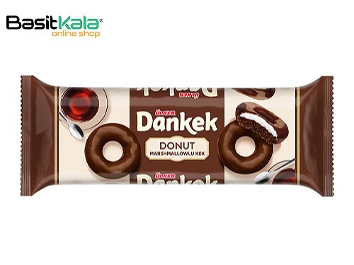 دونات شکلاتی با مغز مارشمالو 162 گرم دانکک اولکر ulker DANKEK