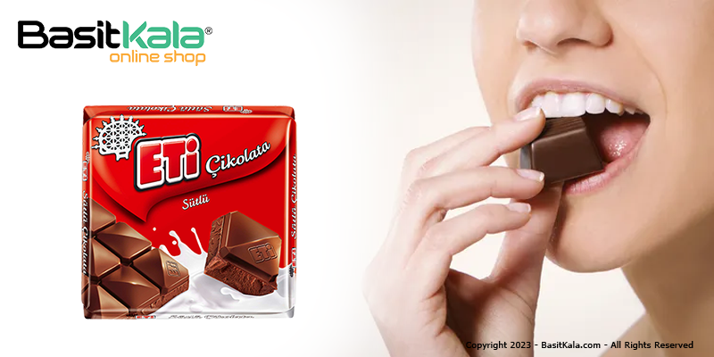 درباره مصرف تابلت شکلات شیری اتی