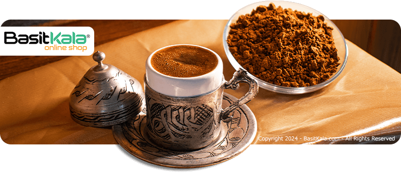 پودر قهوه ترک یونانی بسیط BASIT