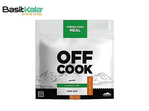 عدسی خشک شده انجمادی دونفره 150 گرم آف کوک OFF cook freeze dried meal