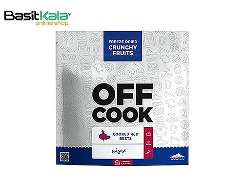 کرانچ لبو خشک شده انجمادی دونفره 100 گرم آف کوک OFF cook freeze dried meal