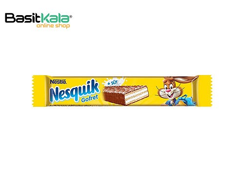 ویفر با مغز کرم شیر و روکش شکلات شیری 18 گرم نسکوئیک نستله Nestle Nesquik