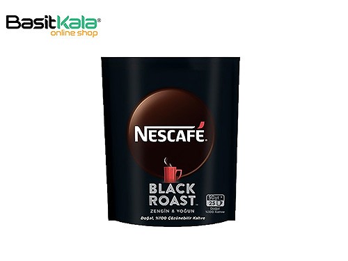 قهوه فوری بلک رست 50 گرم نسکافه NESCAFE black roast