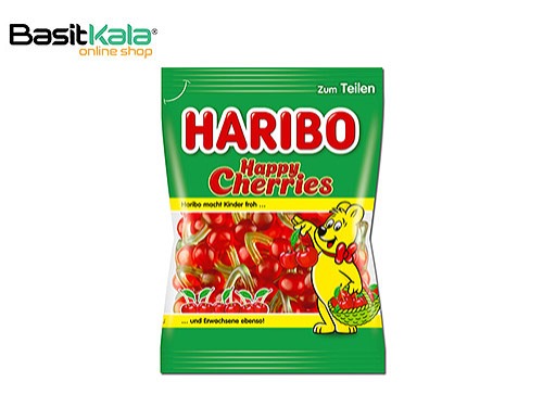 پاستیل گیلاس های خوشحال 175 گرم هاریبو HARIBO happy cherries