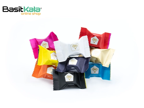 شکلات کاکائویی شیری با مغز کرم کاکائو با طعم فندق آدرین