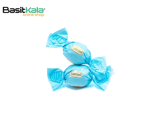 شکلات شیری پرالین توپی با مغز کرم شیری و غلات ترد سورینی