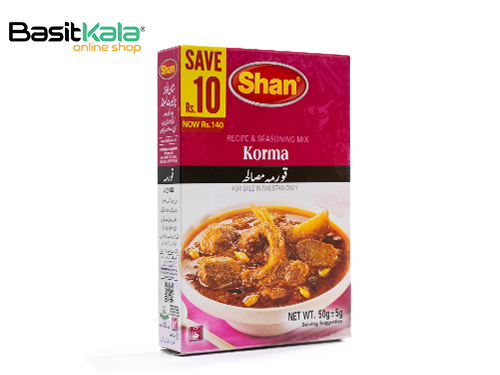 ادویه قورمه 50 گرم شان