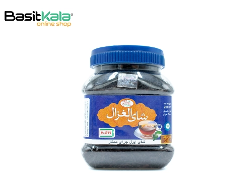 چای سیاه ارل گری ممتاز 200 گرمی غزال