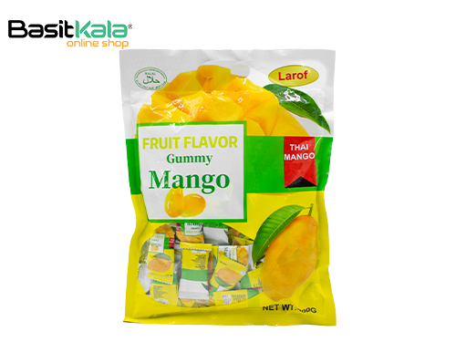پاستیل میوه‌ای با طعم انبه 400 گرم لاروف