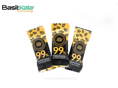 شکلات تلخ پریمیوم 99% بدون شکر مگا استار