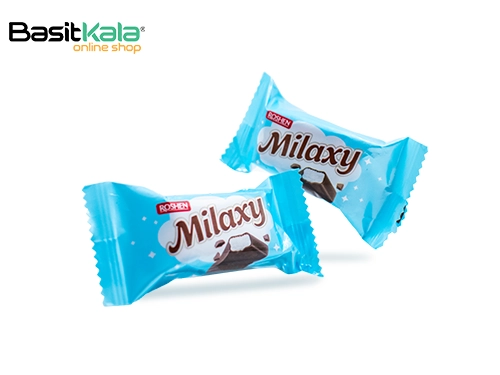 ویفر شکلاتی روکش دار میلاکسی روشن