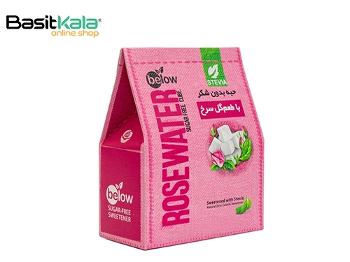 حبه گل سرخ بدون شکر استویا 300 گرمی بی لو