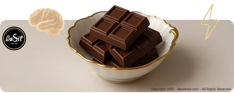  تاثیر شکلات تلخ بر عملکرد مغز