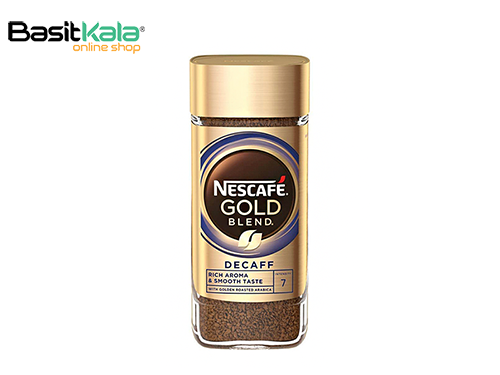 قهوه فوری گُلد بدون کافئین (دیکف) بلِند (ترکیبی) 95 گرم نسکافه