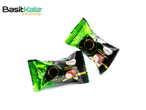 مینی ویفر رشکا با روکش شکلاتی و مغز کرم شیری و فندق آکوند