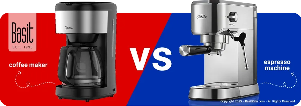 تفاوت اسپرسو ساز و قهوه ساز