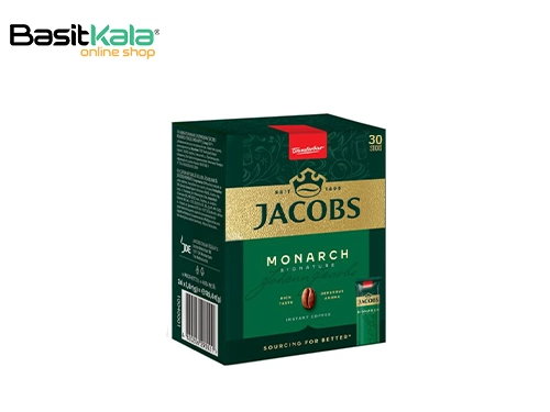 قهوه فوری مونارک 30 ساشه ای جاکوبز