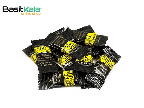 شکلات تلخ طرح آمارگو 55% مگا استار