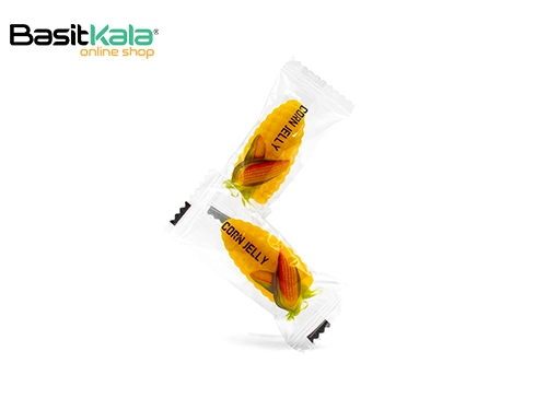 پاستیل 43 درصد طبیعی با طعم ذرت دلوکس