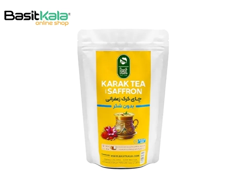 چای کرک زعفرانی فوری بدون شکر بسیط