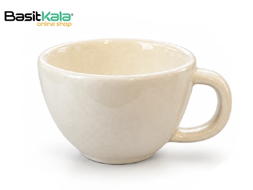 فنجان لته خوری سرامیکی صدفی