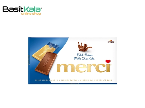 تابلت شکلات شیری 100 گرم مرسی