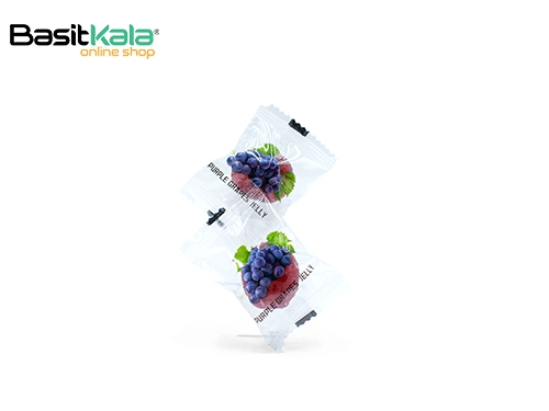 پاستیل 43 درصد طبیعی با طعم انگور بنفش دلوکس