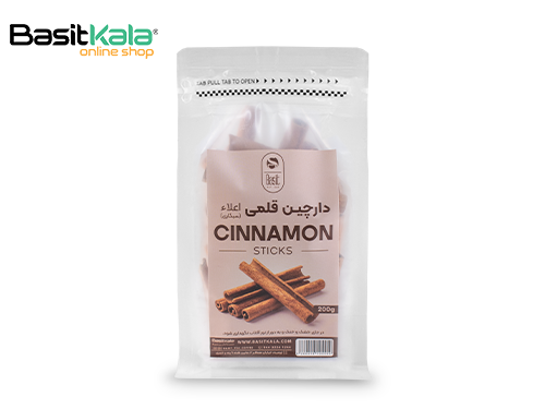 دارچین قلمی اعلای 200 گرم بسیط