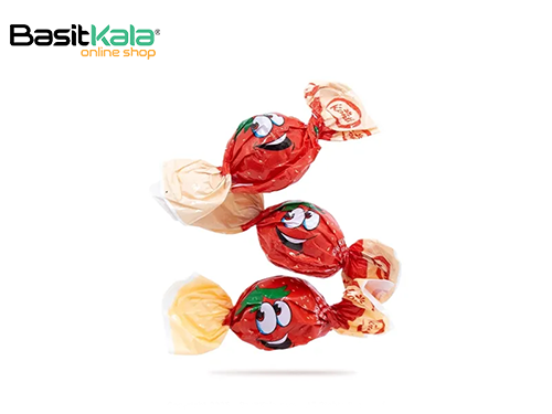 پاستیل مغز ژله‌ای ژیوینکا با طعم توت فرنگی و ماست کنتی