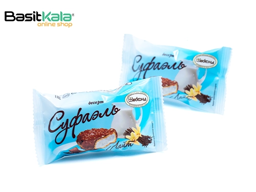 دسر شکلاتی سوفله لایت با طعم وانیل آکوند