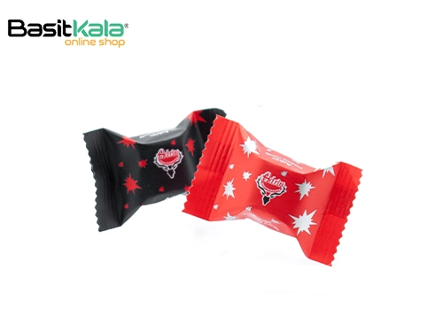 شکلات کاکائویی شیری با مغز کرم کاکائو و آبنبات جرقه‌ای آدرین