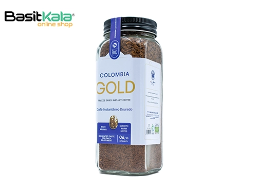 قهوه فوری گلد پریمیوم کلمبیا 200 گرمی بسیط