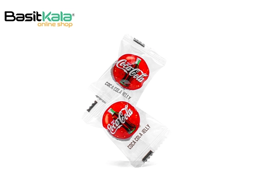 پاستیل 43 درصد طبیعی با طعم نوشابه کولا دلوکس