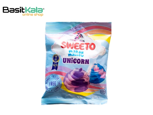مارشمالو مدل یونیکورن 56 گرمی سوئیتو