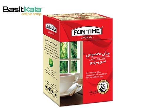 چای سیاه مخصوص سوپریم 450 گرمی فان تایم