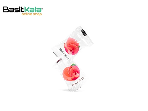پاستیل 43 درصد طبیعی با طعم هلو دلوکس