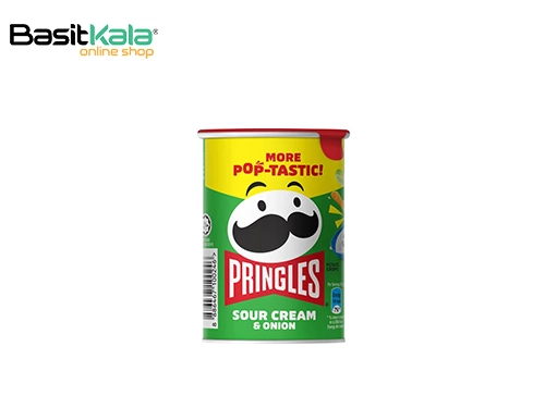 چیپس سیب‌زمینی با طعم خامه ترش و پیاز 42 گرم پرینگلز