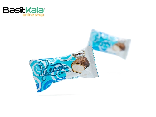 مینی ویفر با مغز کرم شیری و روکش شکلاتی رولادا آکوند