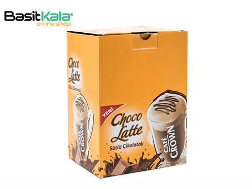 لاته فوری شکلات شیری 24 عددی کافه کراون اولکر ULKER cafe crown choco latte