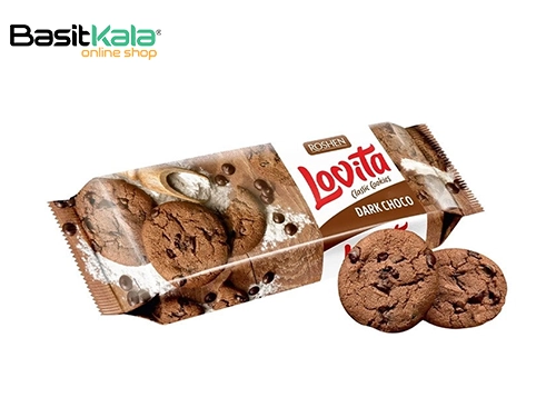 کوکی شکلاتی کلاسیک لاویتا با چیپس شکلات تلخ 150 گرم روشن
