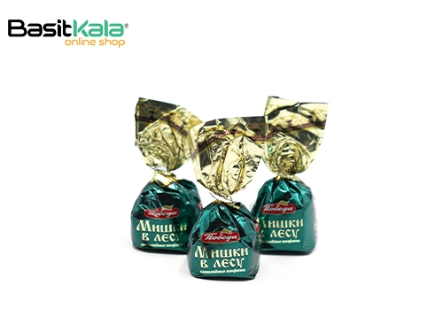 شکلات ترافل با مغز تکه‌های ترد ویفر پوبدا