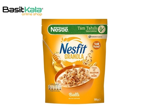 گرانولا عسلی جو دوسر پرک نسفیت 300 گرم نستله
