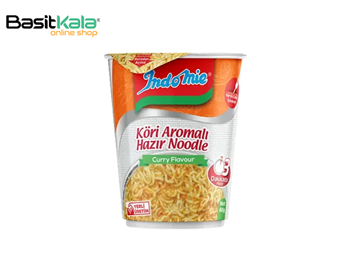 نودل کاسه ای با طعم ادویه کاری 60 گرم ایندومی