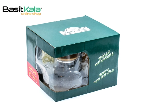 پک چای به همراه قوری احمد