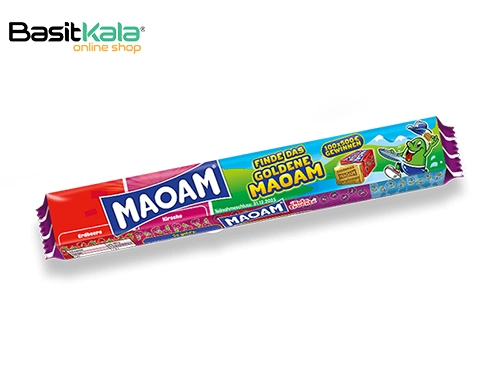 آبنبات جویدنی طعم میوه‌های قرمز مائوم ۱۱۰ گرم هاریبو